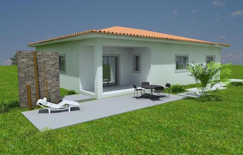Casa T++ Lowcost Grande vista frente